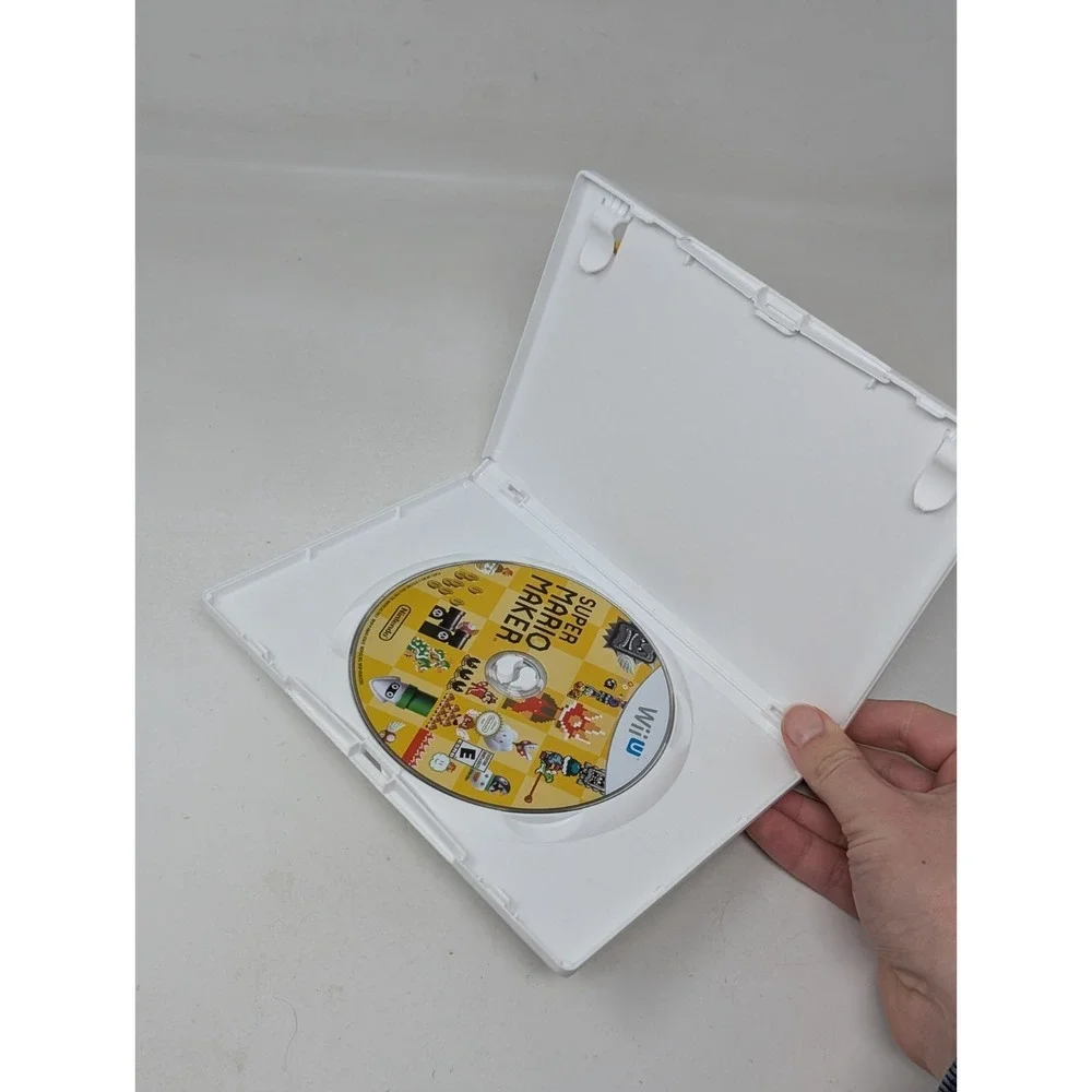 Super Mario Maker Nintendo Wii U Disc & Case Tested Working
